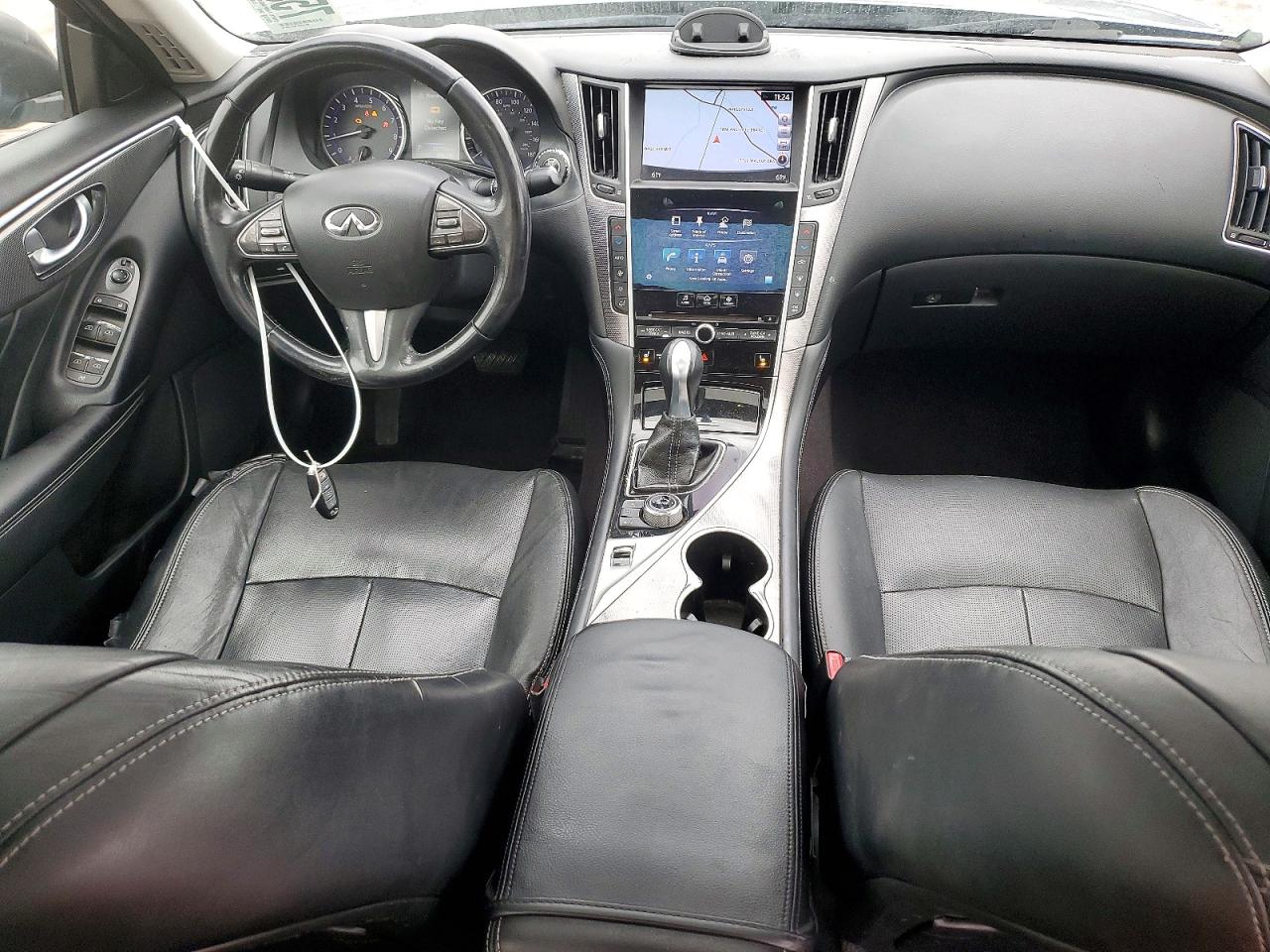 2015 Infiniti Q50 Premium Blue vin: JN1BV7AP5FM335466
