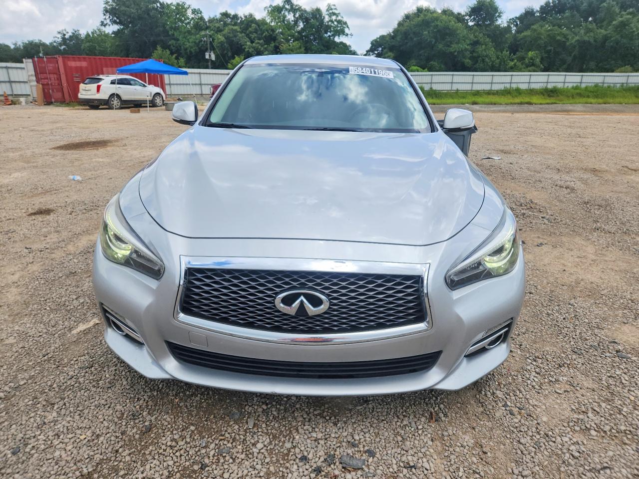 2015 Infiniti Q50 Premium Серебряный vin: JN1BV7AP5FM336827