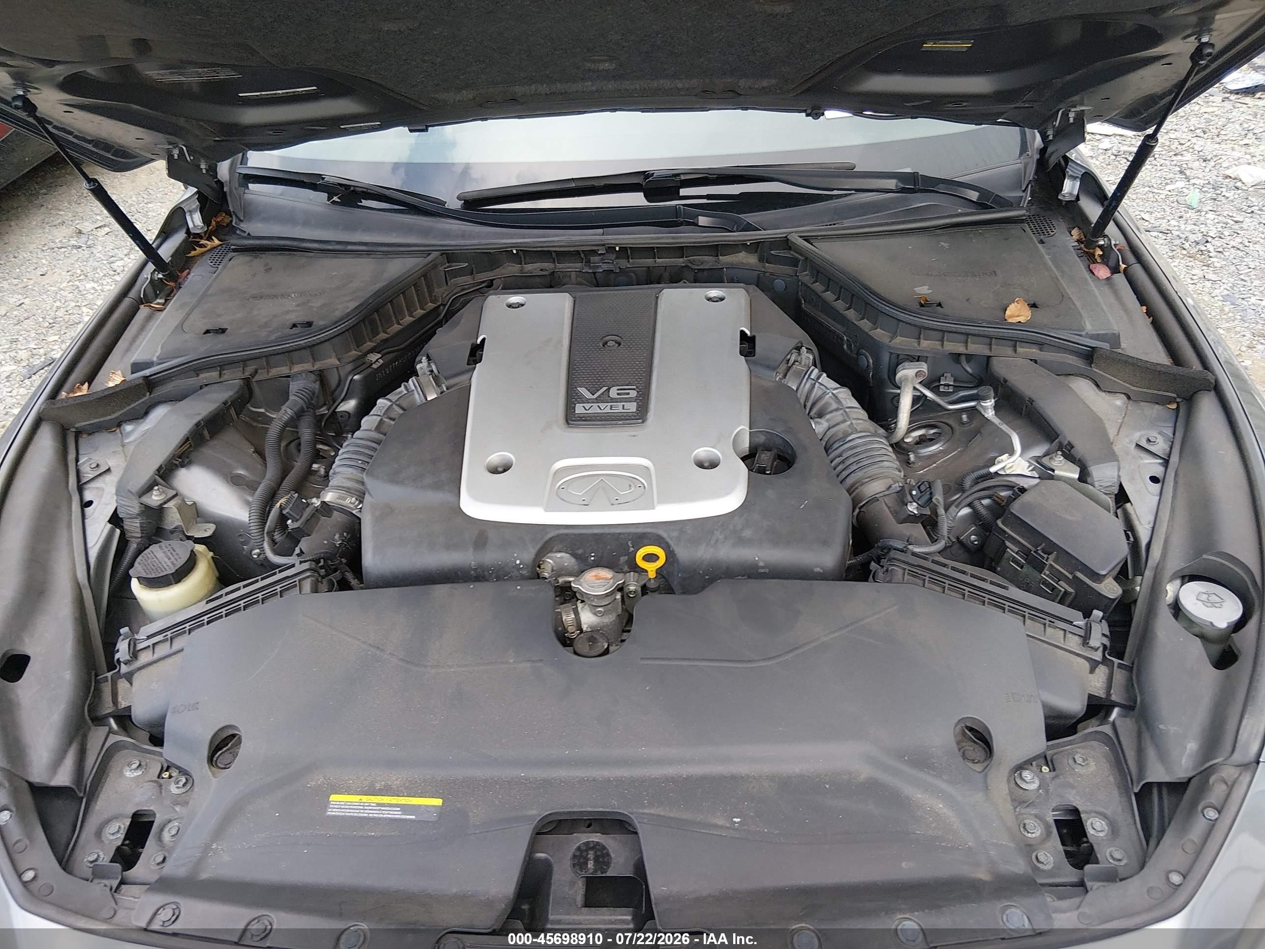 2015 Infiniti Q50 Premium Серый vin: JN1BV7AP5FM338061