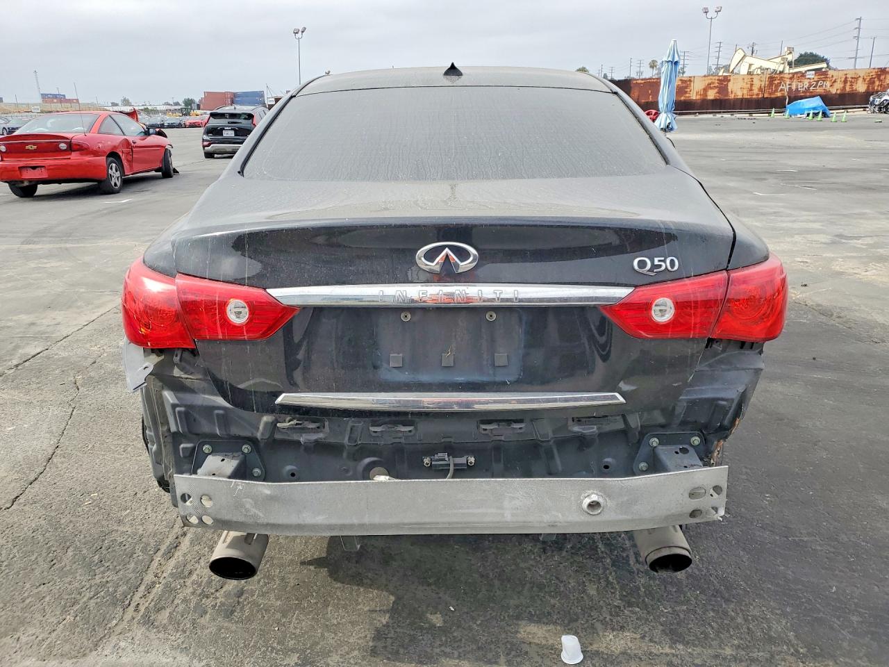 2015 Infiniti Q50 Premium Black vin: JN1BV7AP5FM344457