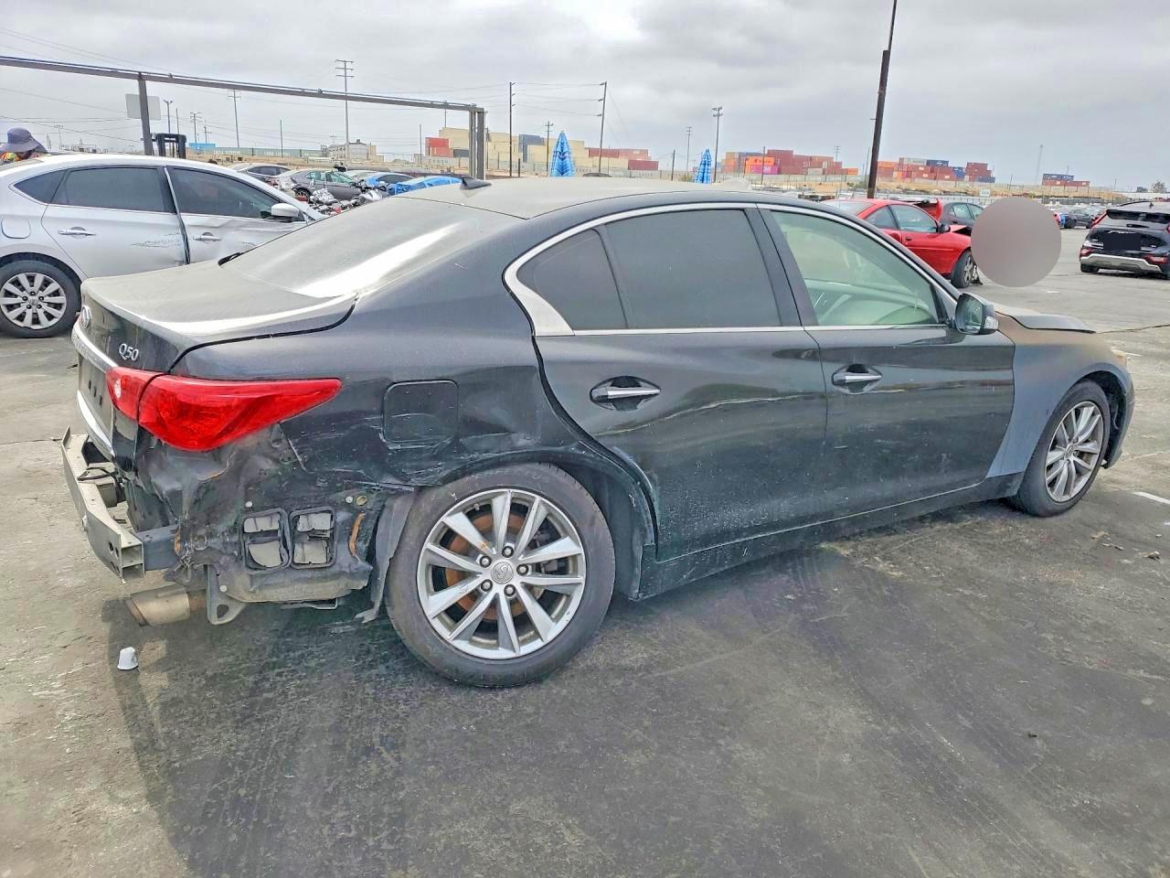 2015 Infiniti Q50 Premium Black vin: JN1BV7AP5FM344457