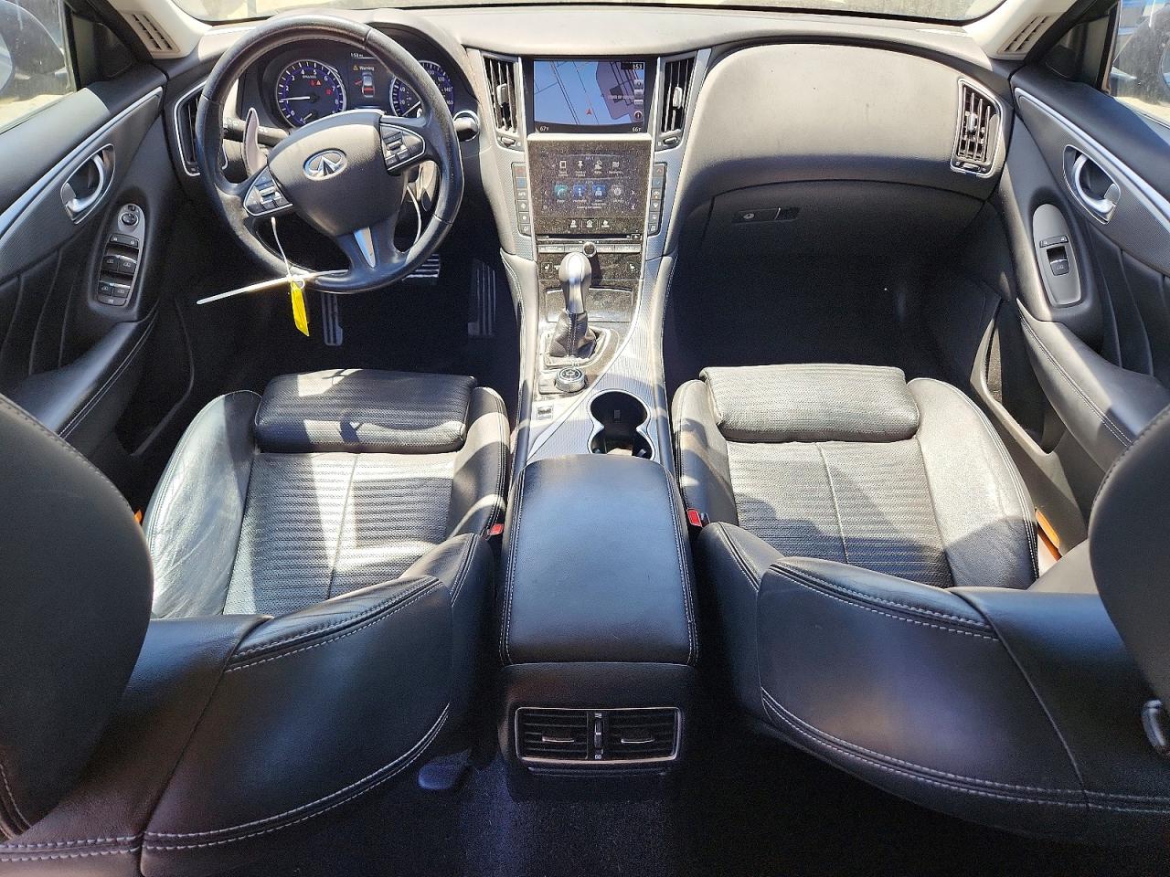 2015 Infiniti Q50 Sport Black vin: JN1BV7AP5FM347360