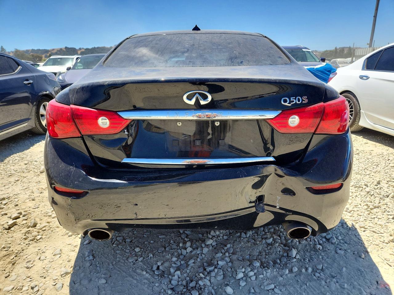 2015 Infiniti Q50 Sport Black vin: JN1BV7AP5FM347360