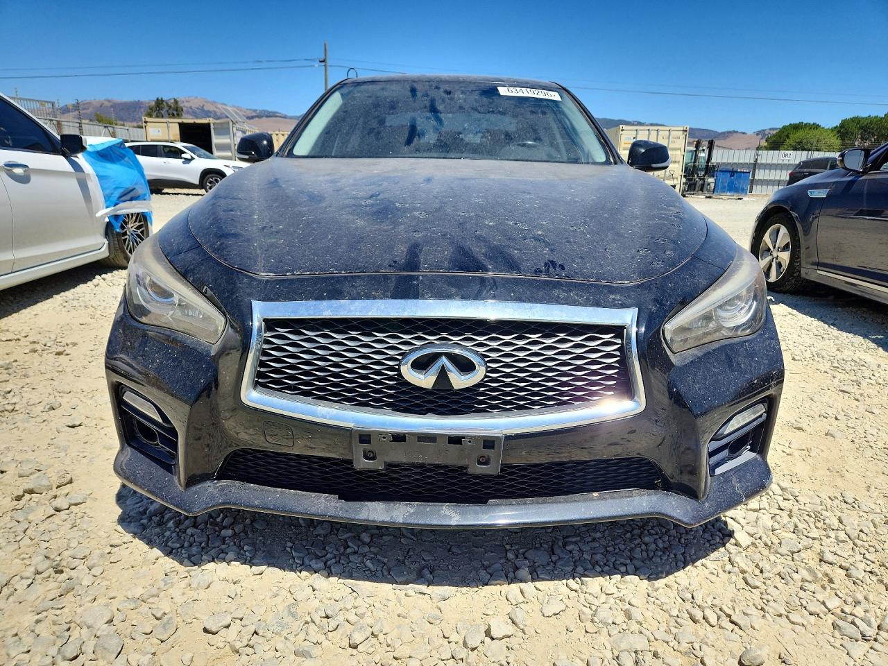 2015 Infiniti Q50 Sport Black vin: JN1BV7AP5FM347360