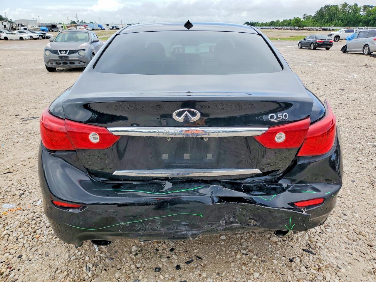 2015 Infiniti Q50 Premium Black vin: JN1BV7AP5FM348511