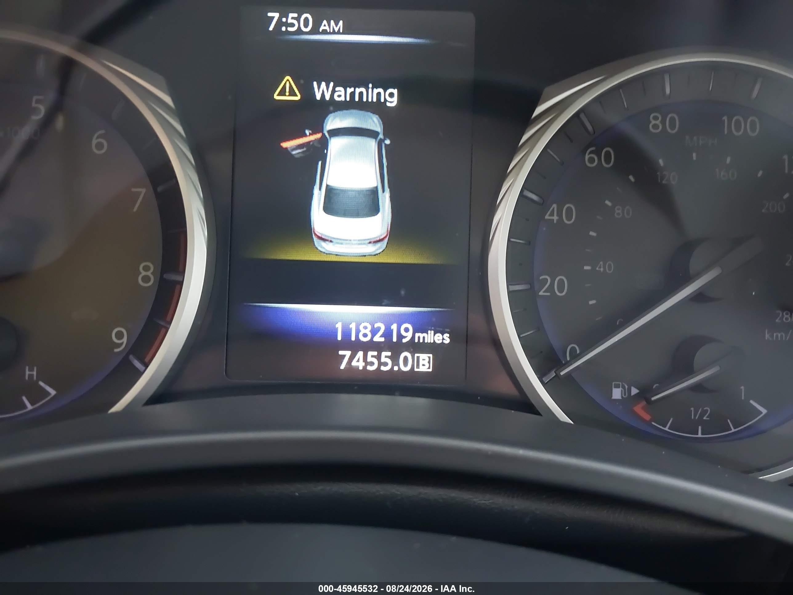 2015 Infiniti Q50   White vin: JN1BV7AP5FM352882