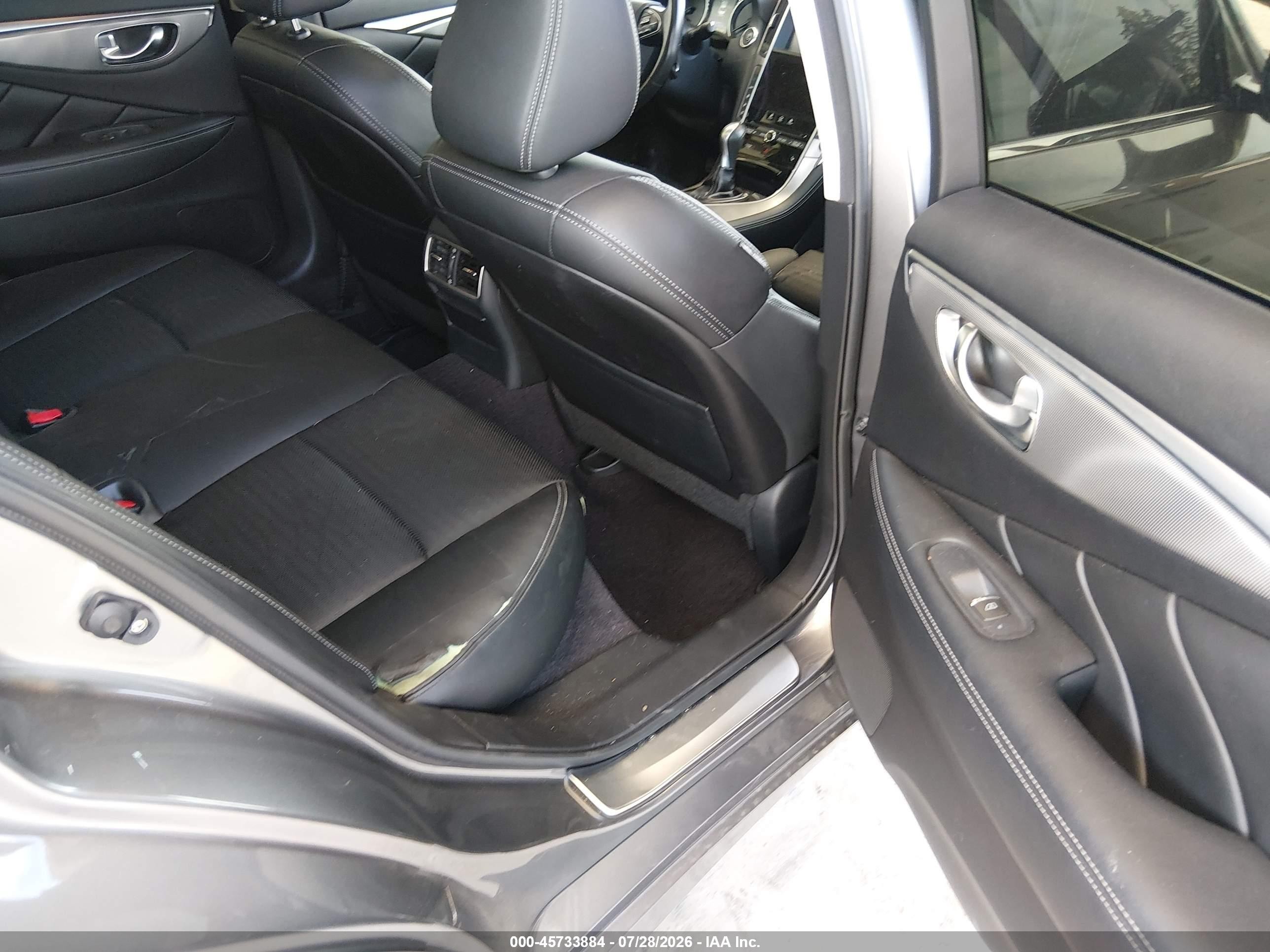 2014 Infiniti Q50 Sport Серый vin: JN1BV7AP6EM676860