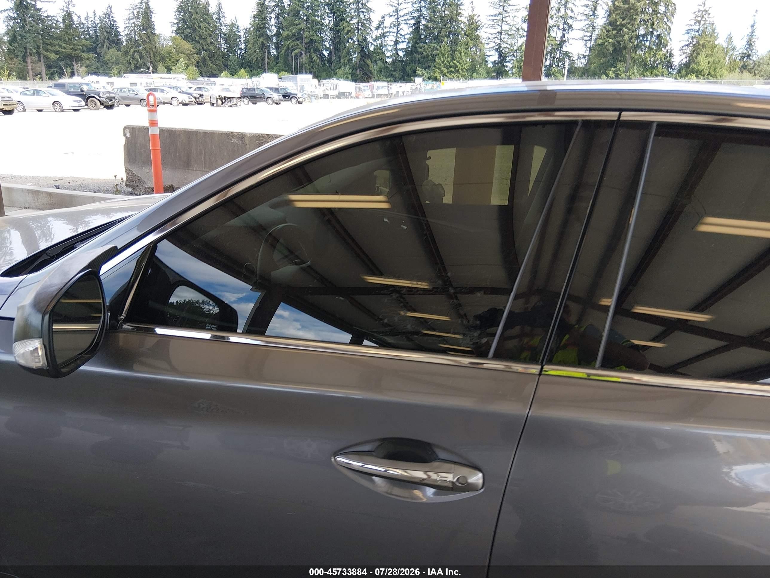 2014 Infiniti Q50 Sport Серый vin: JN1BV7AP6EM676860