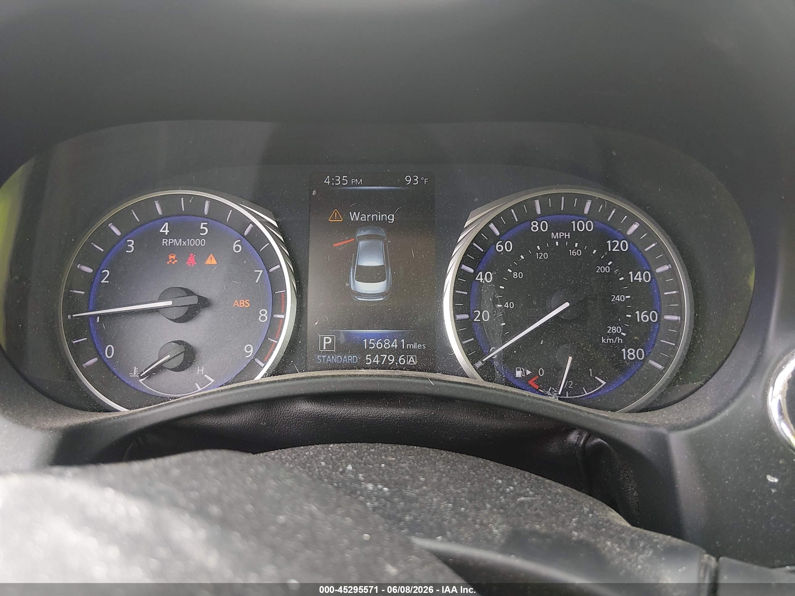 2014 Infiniti Q50 Premium White vin: JN1BV7AP6EM691455