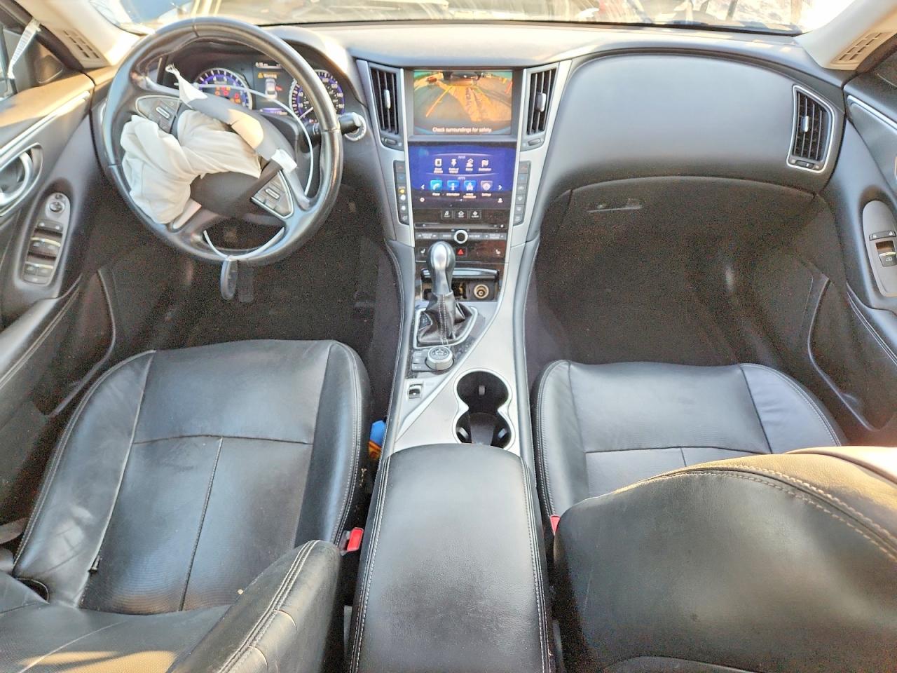 2015 Infiniti Q50 Premium Gray vin: JN1BV7AP6FM338179