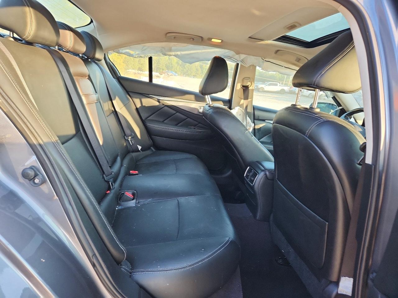 2015 Infiniti Q50 Premium Gray vin: JN1BV7AP6FM338179