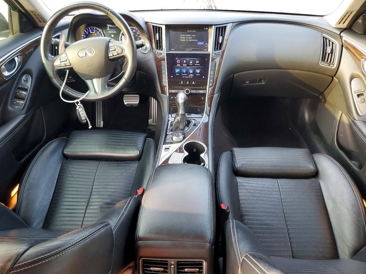 2015 Infiniti Q50 Sport Gray vin: JN1BV7AP6FM342281