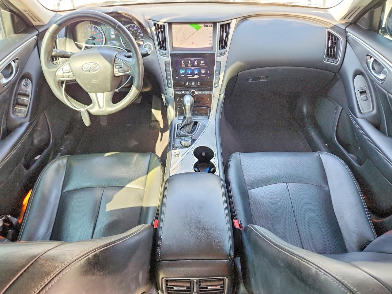 2015 Infiniti Q50 Premium Silver vin: JN1BV7AP6FM357573