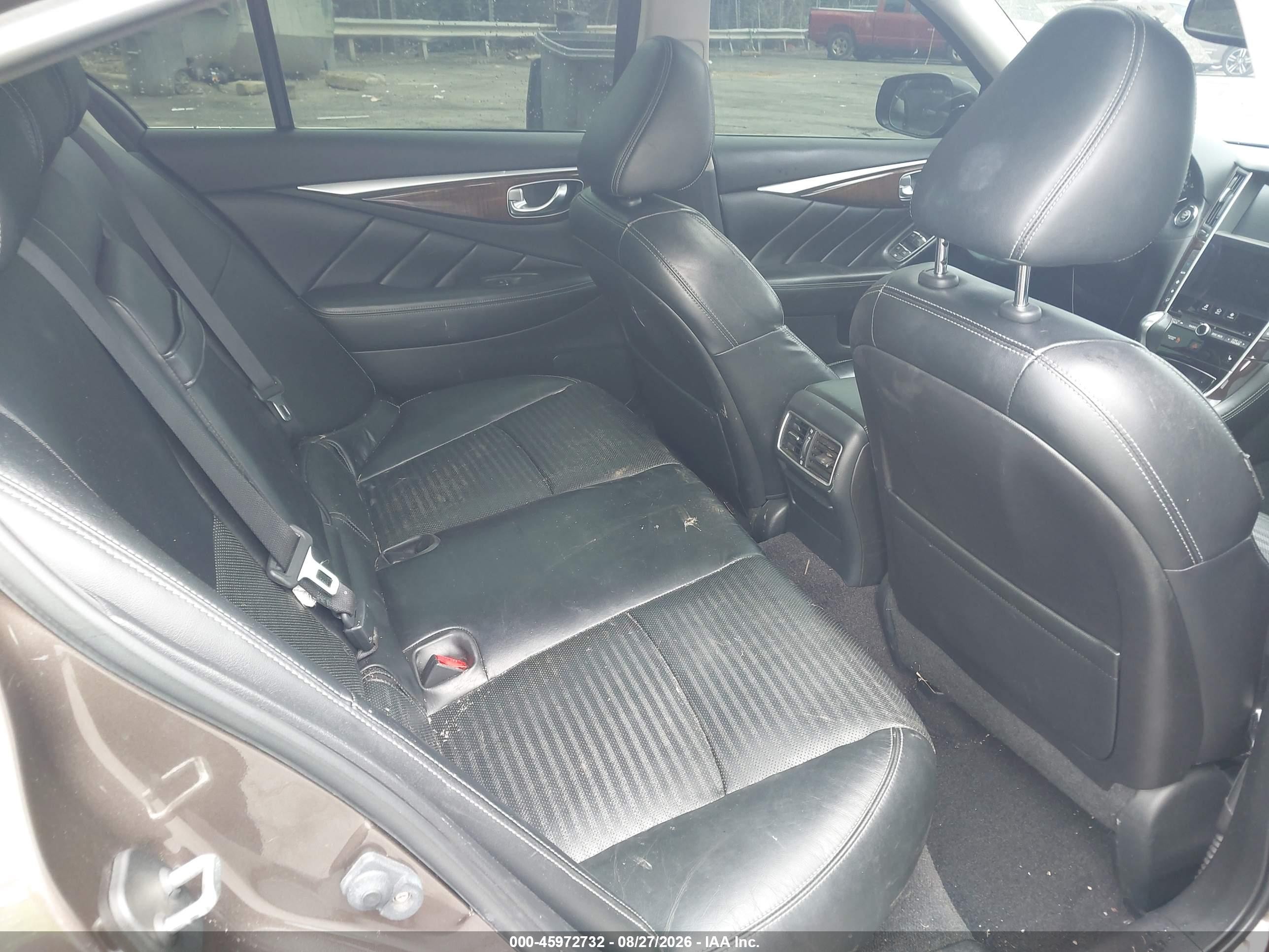 2014 Infiniti Q50 Sport Коричневый vin: JN1BV7AP7EM670727