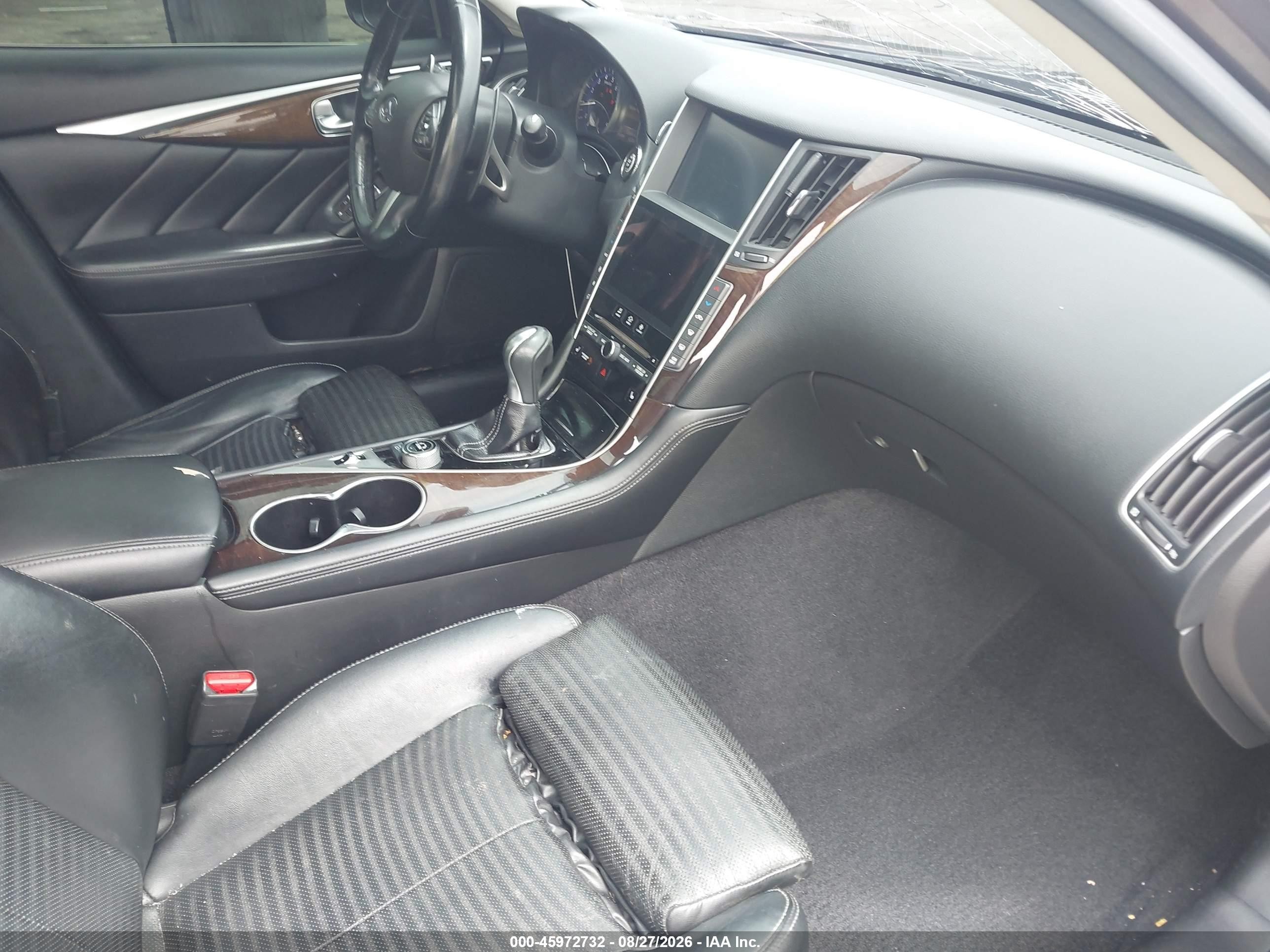 2014 Infiniti Q50 Sport Коричневый vin: JN1BV7AP7EM670727