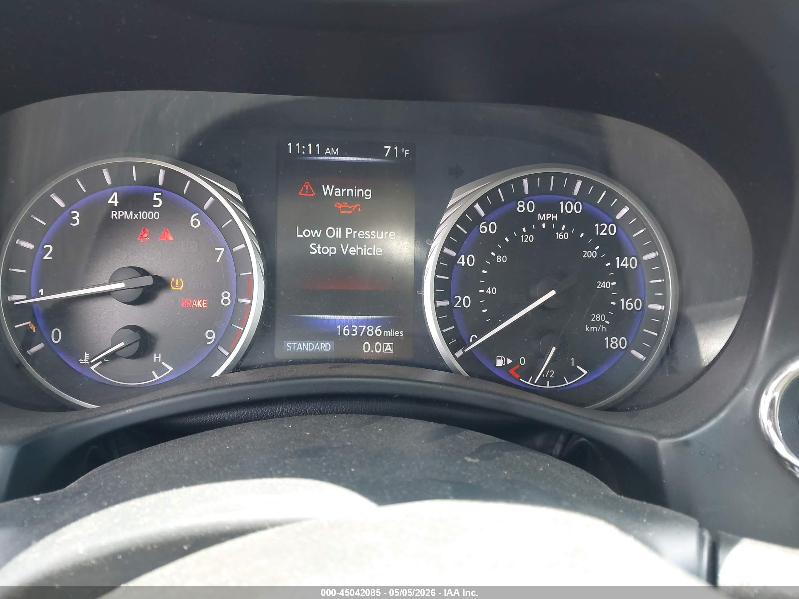 2014 Infiniti Q50 Premium Brown vin: JN1BV7AP7EM671005
