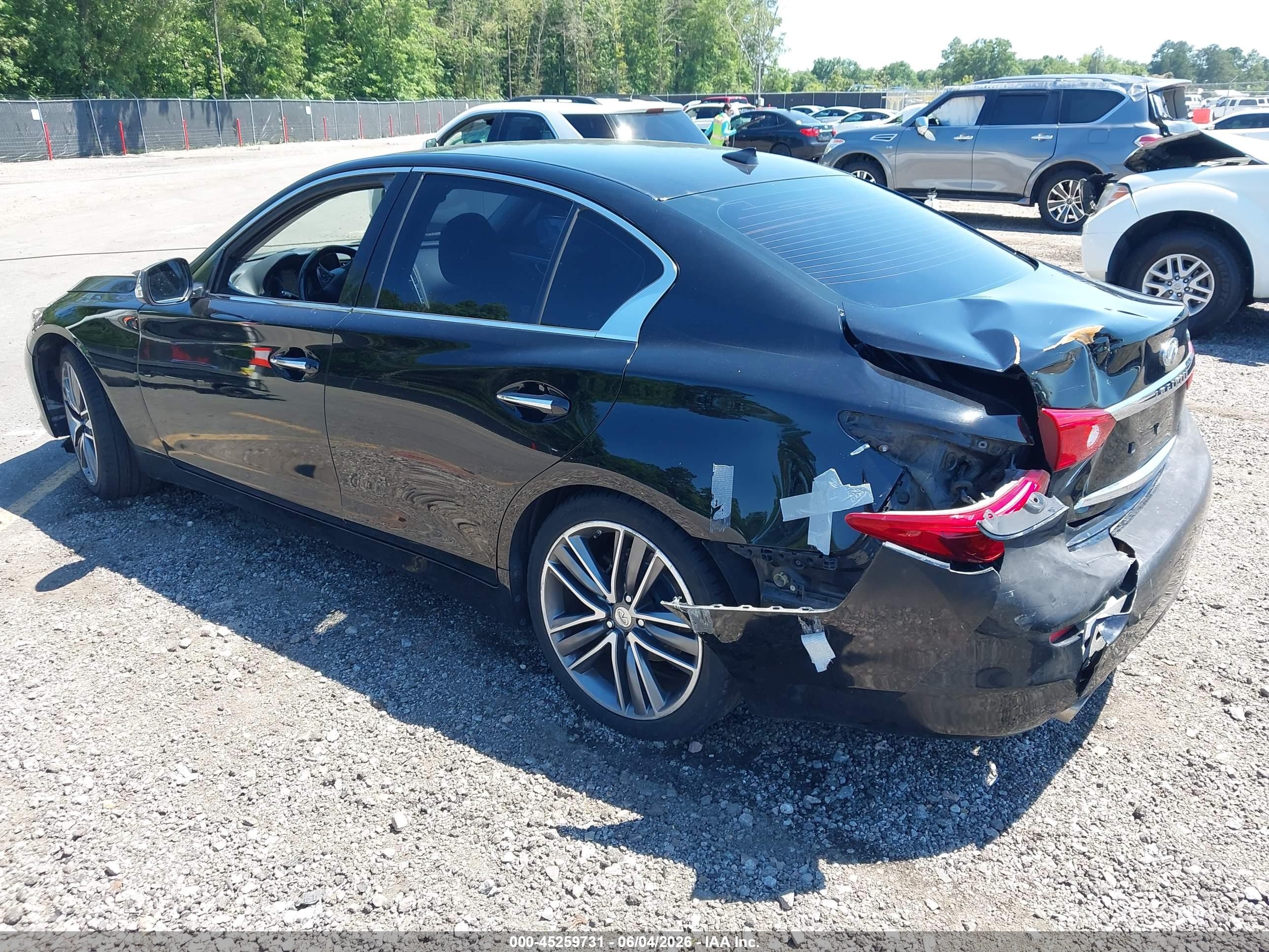2014 Infiniti Q50 Premium Black vin: JN1BV7AP7EM673692