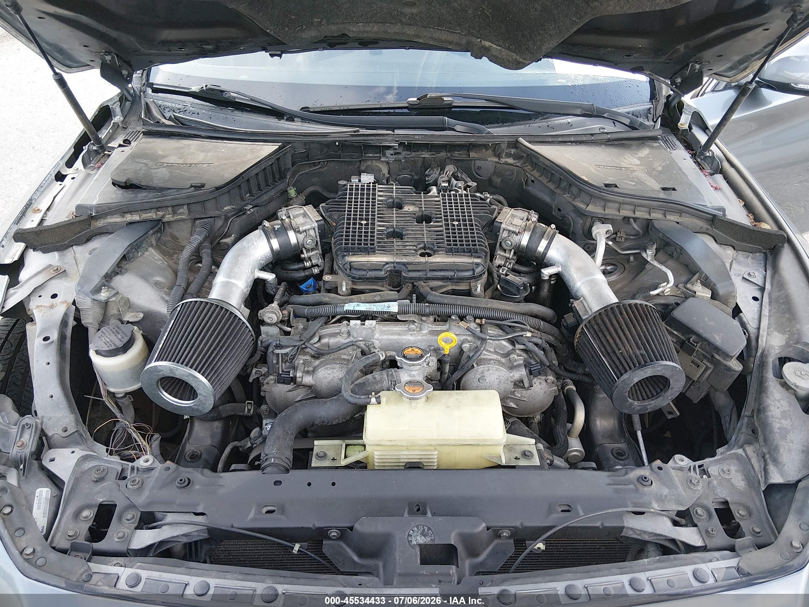 2014 Infiniti Q50 Premium Gray vin: JN1BV7AP7EM674910