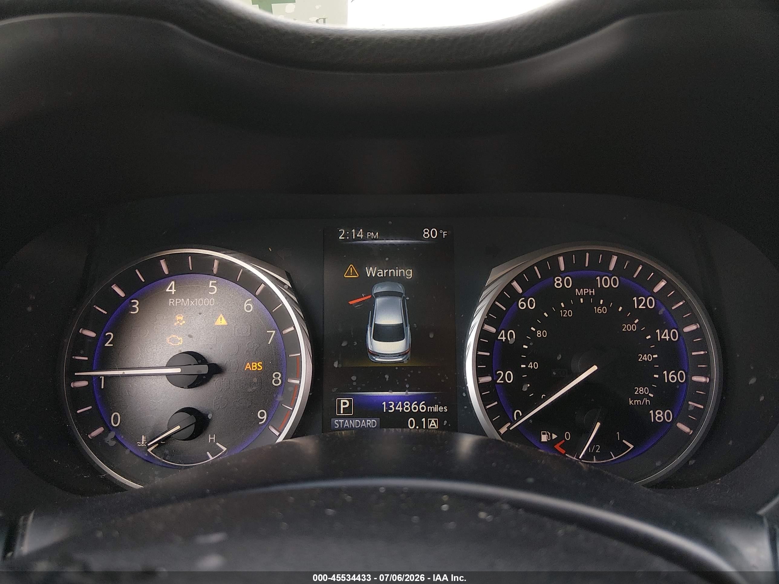 2014 Infiniti Q50 Premium Gray vin: JN1BV7AP7EM674910