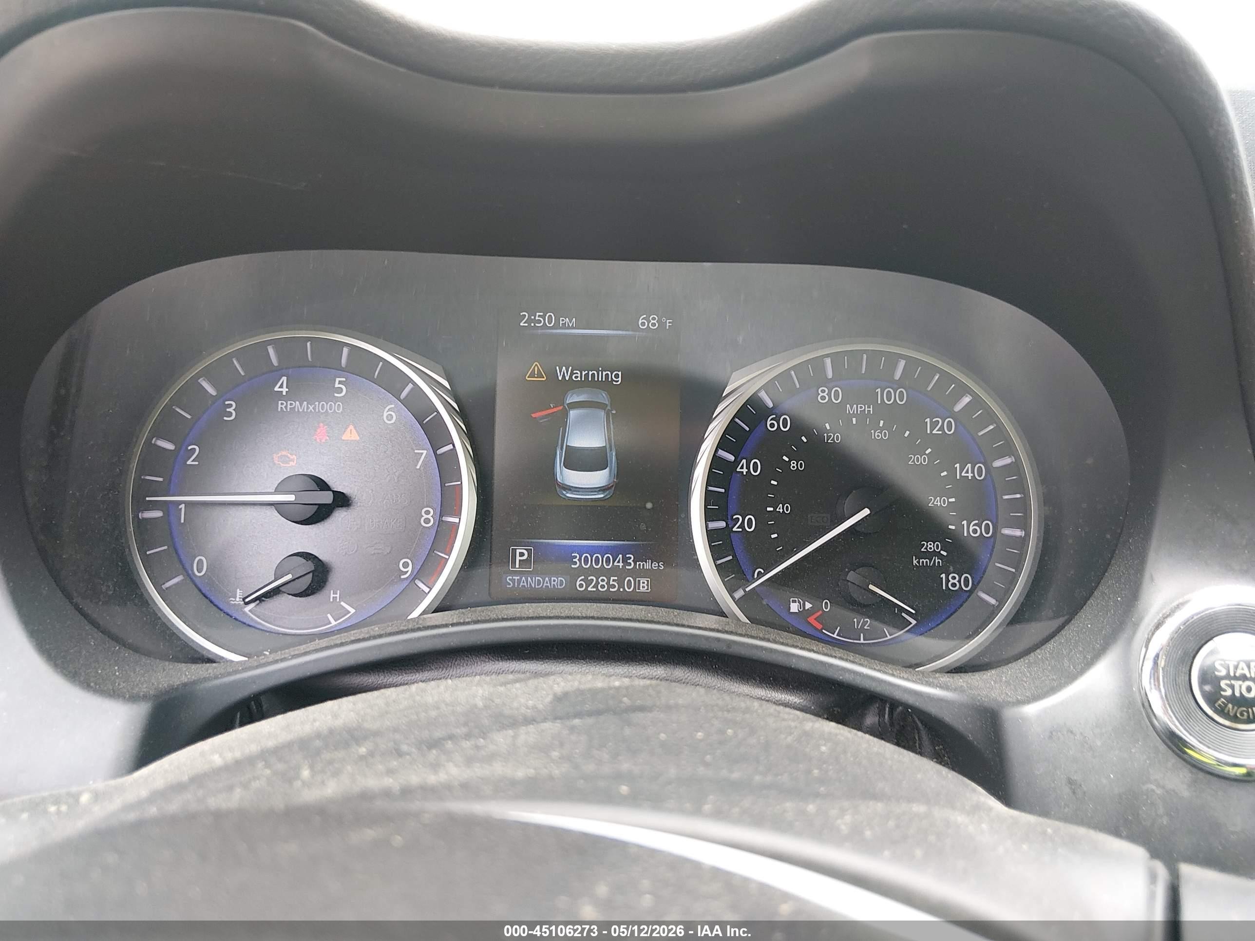 2014 Infiniti Q50 Premium/sport White vin: JN1BV7AP7EM686121