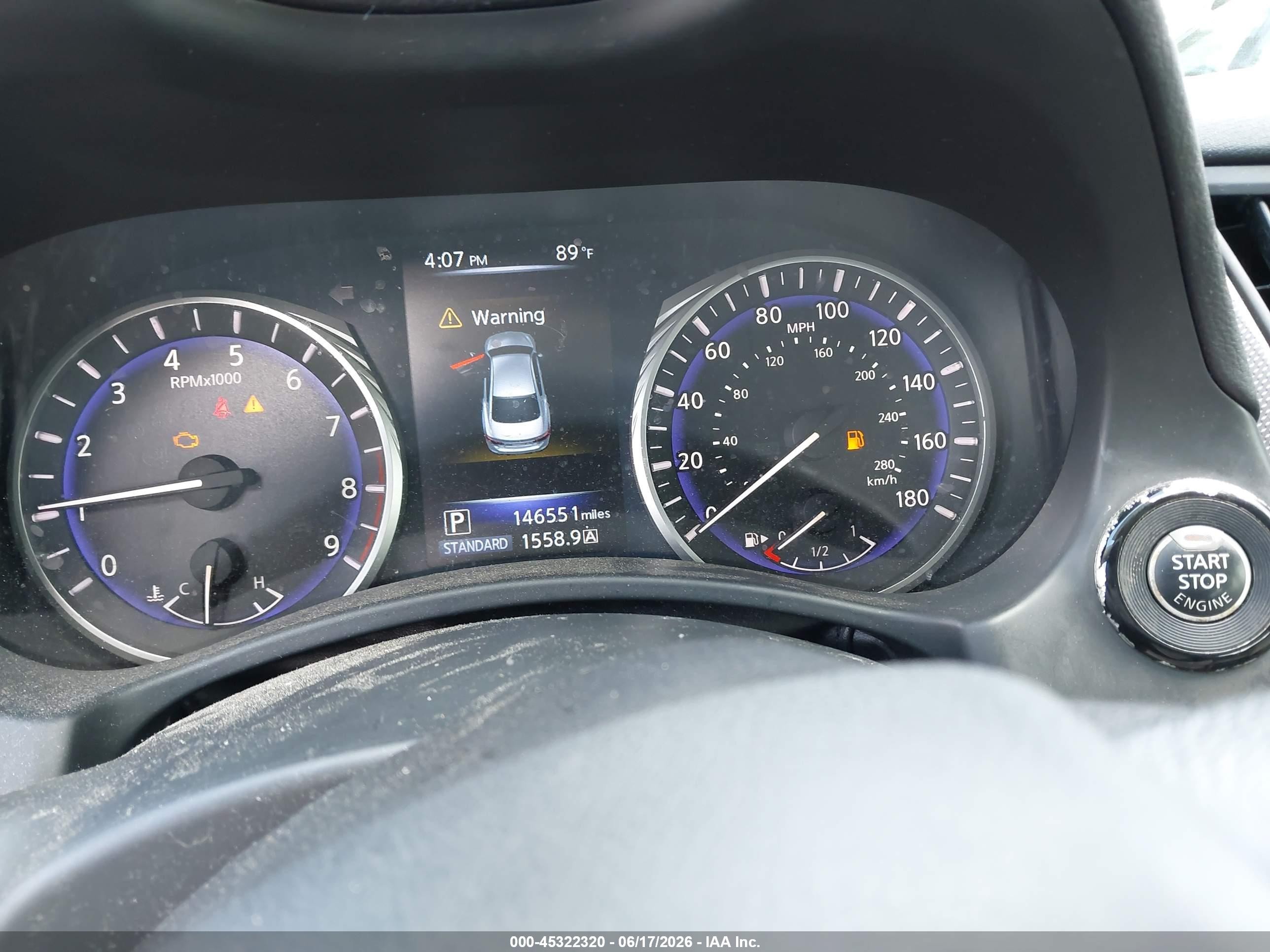 2014 Infiniti Q50 White vin: JN1BV7AP7EM688385