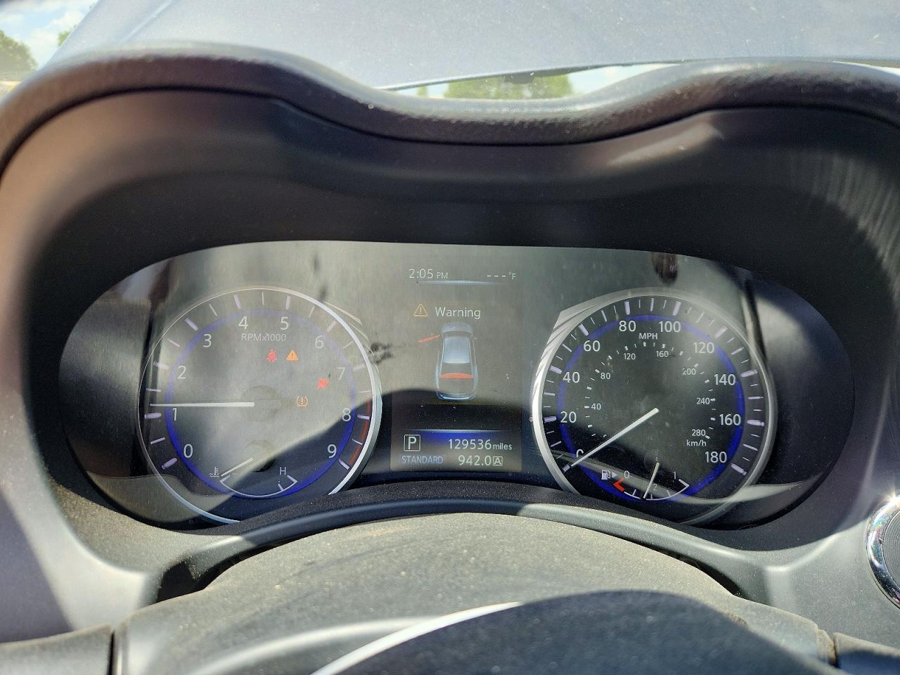 2014 Infiniti Q50 Premium Серый vin: JN1BV7AP7EM691805