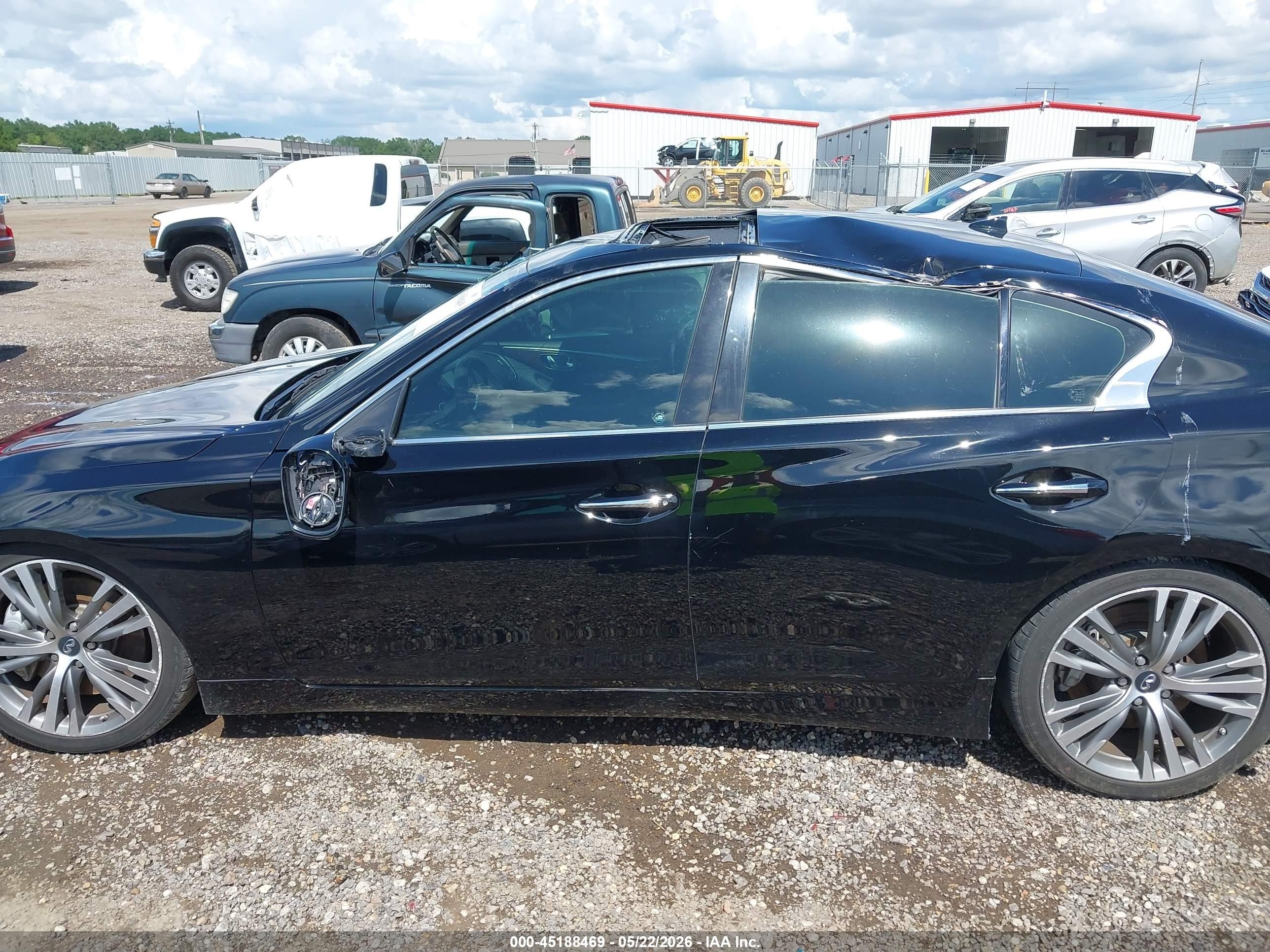 2015 Infiniti Q50 Sport Черный vin: JN1BV7AP7FM335355