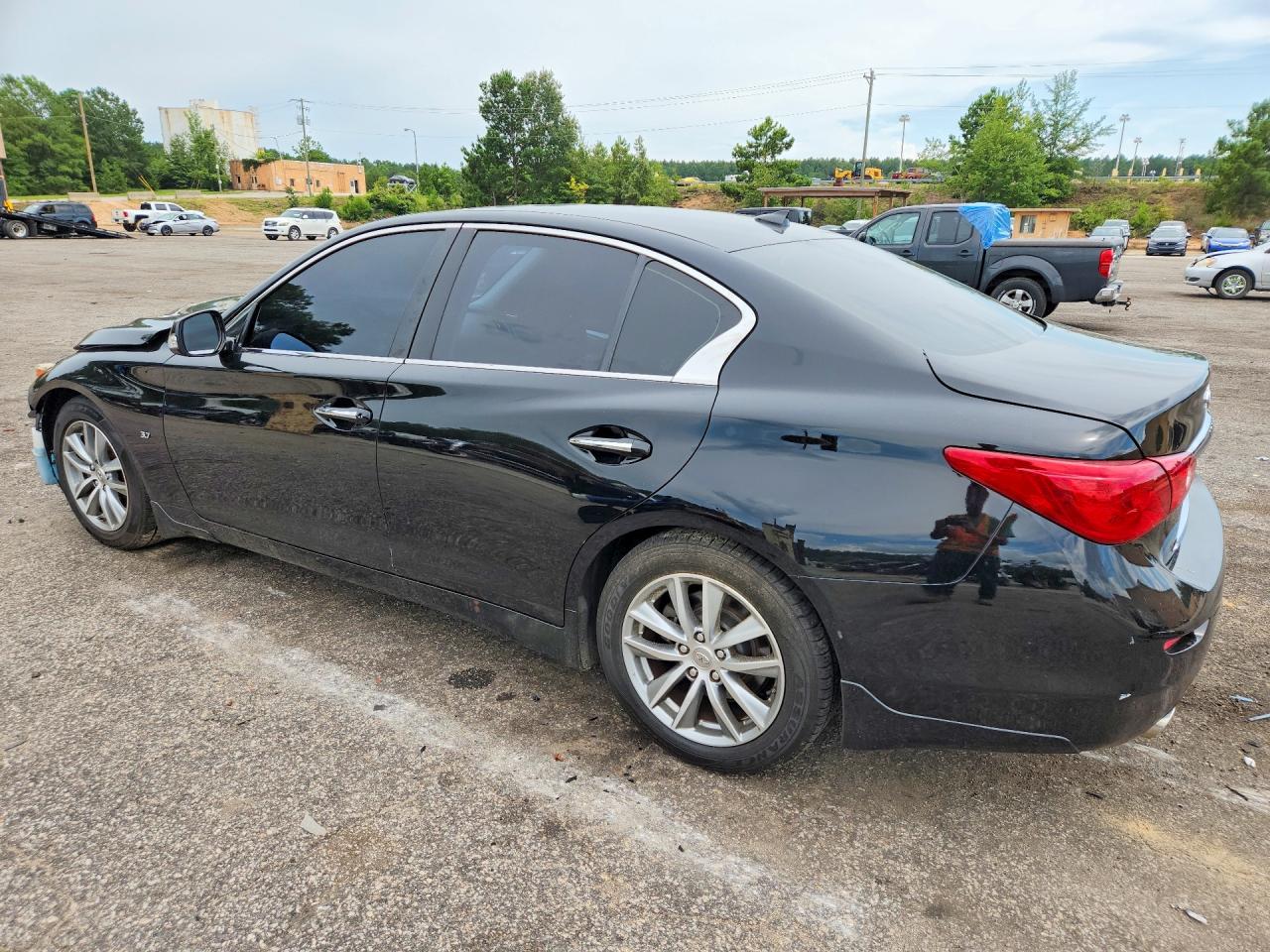 2015 Infiniti Q50 Premium Black vin: JN1BV7AP7FM338563