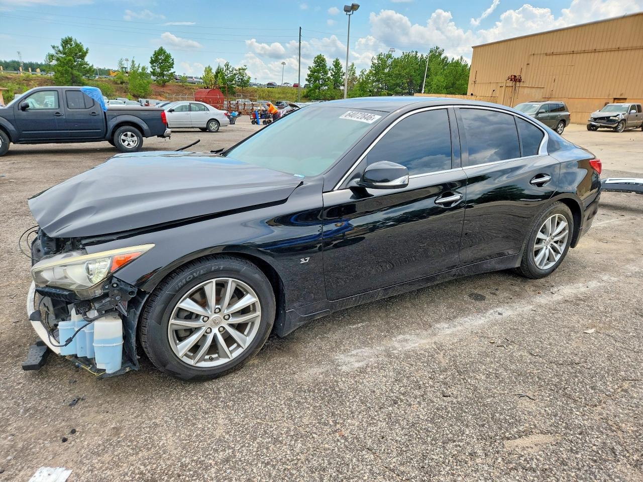 2015 Infiniti Q50 Premium Black vin: JN1BV7AP7FM338563