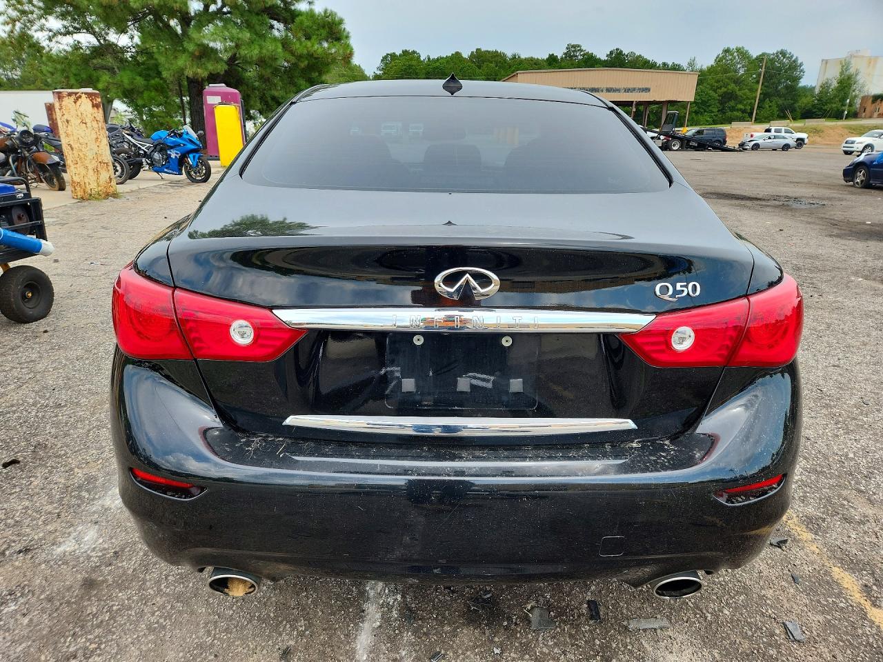 2015 Infiniti Q50 Premium Black vin: JN1BV7AP7FM338563