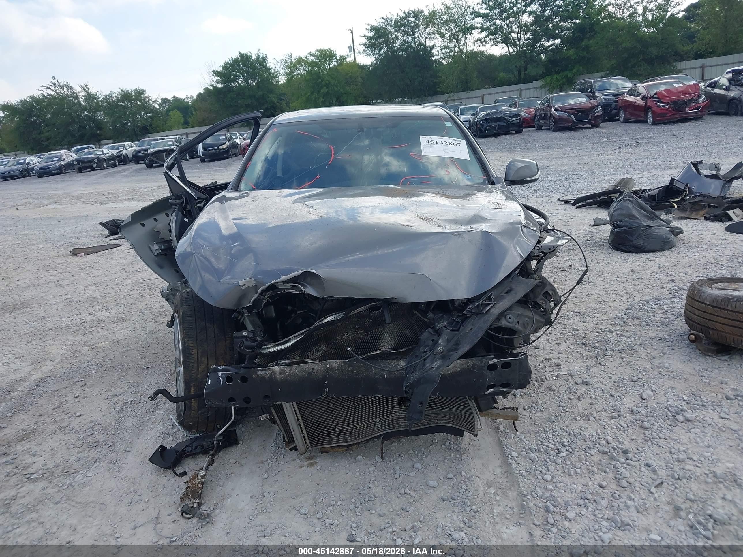 2015 Infiniti Q50 Premium Gray vin: JN1BV7AP7FM340216
