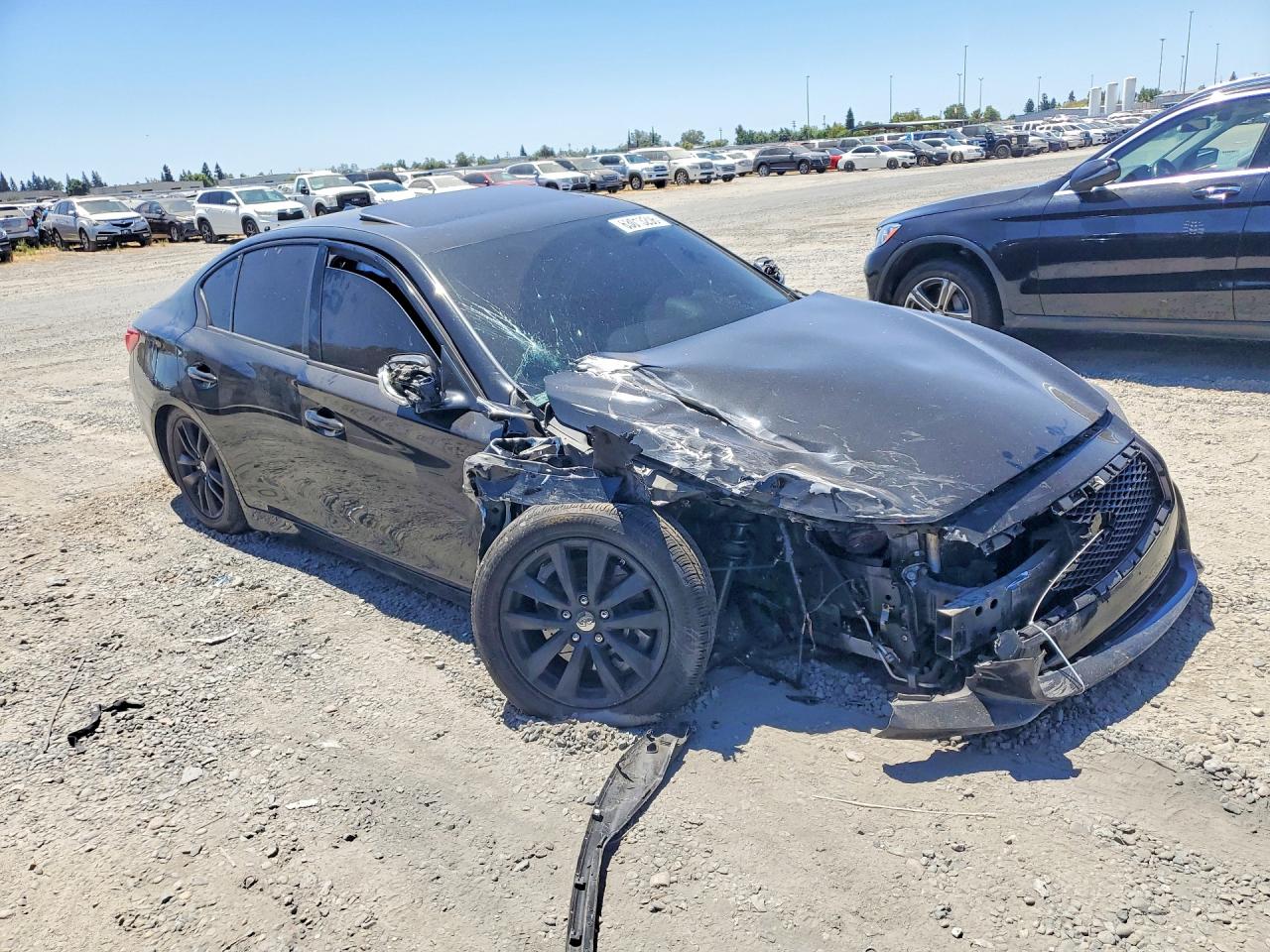 2015 Infiniti Q50 Premium Black vin: JN1BV7AP7FM342421