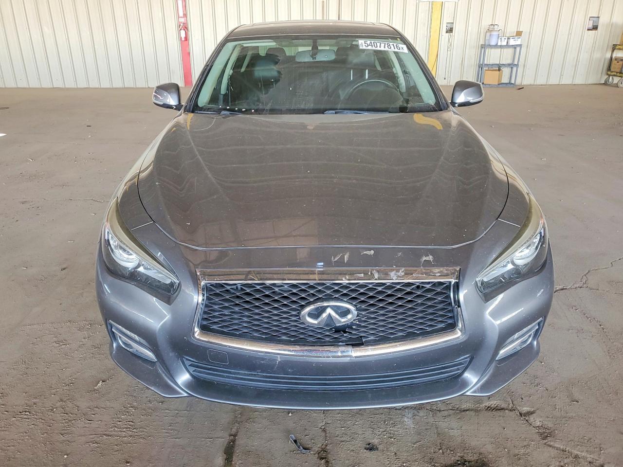 2015 Infiniti Q50 Premium Gray vin: JN1BV7AP7FM357324