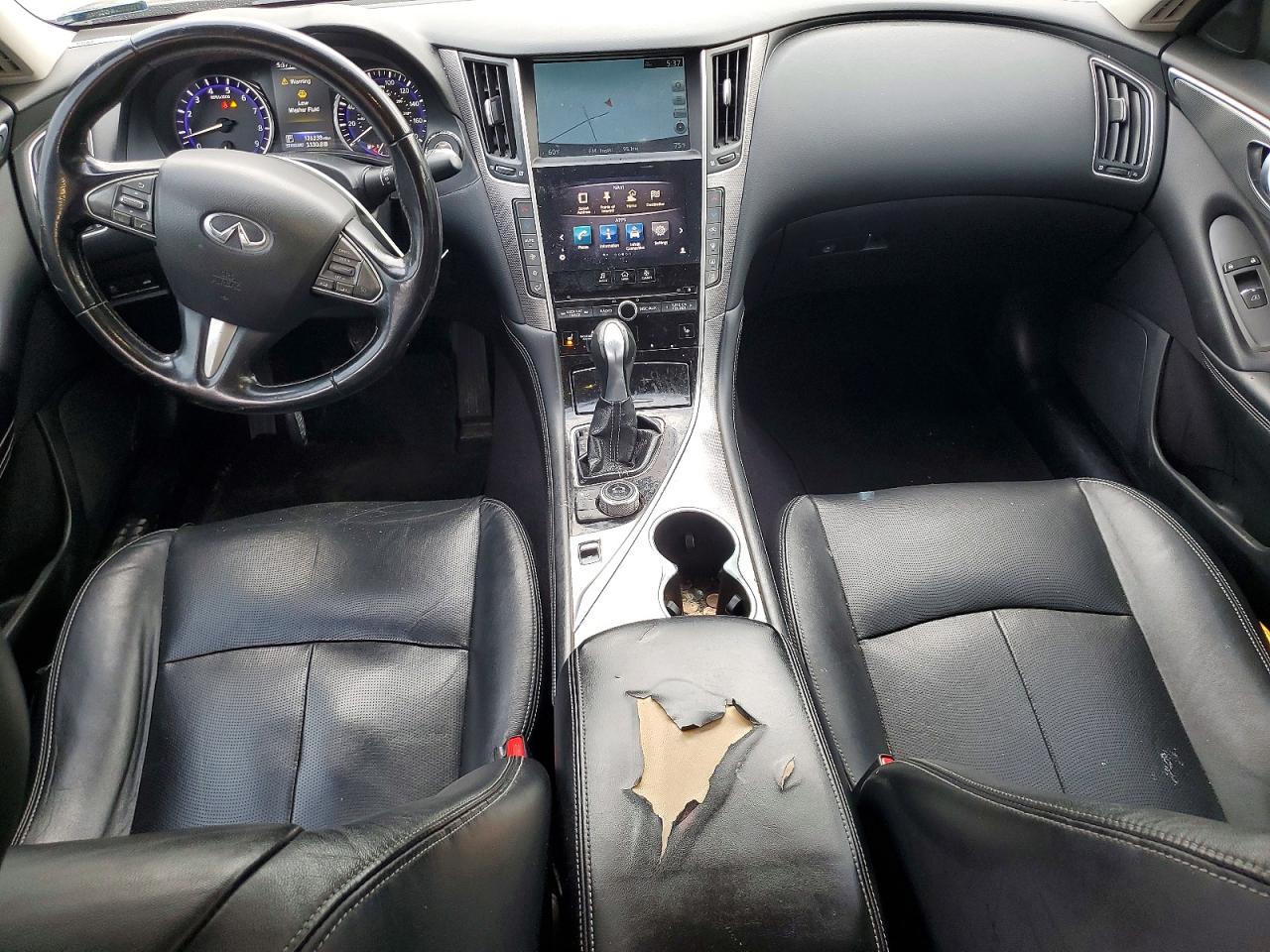 2014 Infiniti Q50 Base Коричневый vin: JN1BV7AP8EM672003