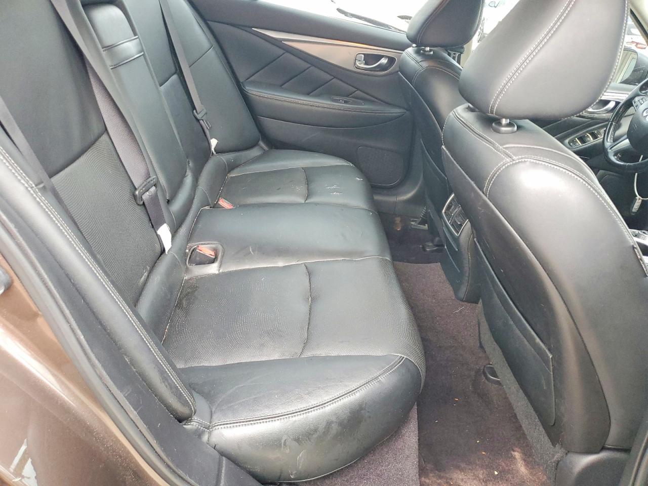 2014 Infiniti Q50 Base Коричневый vin: JN1BV7AP8EM672003
