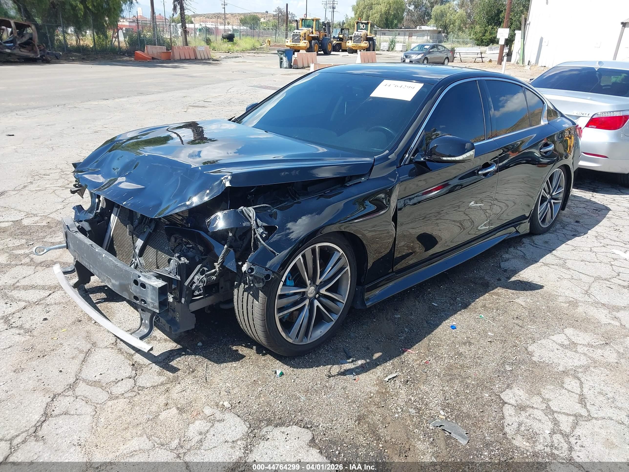 2014 Infiniti Q50 Premium Black vin: JN1BV7AP8EM677279