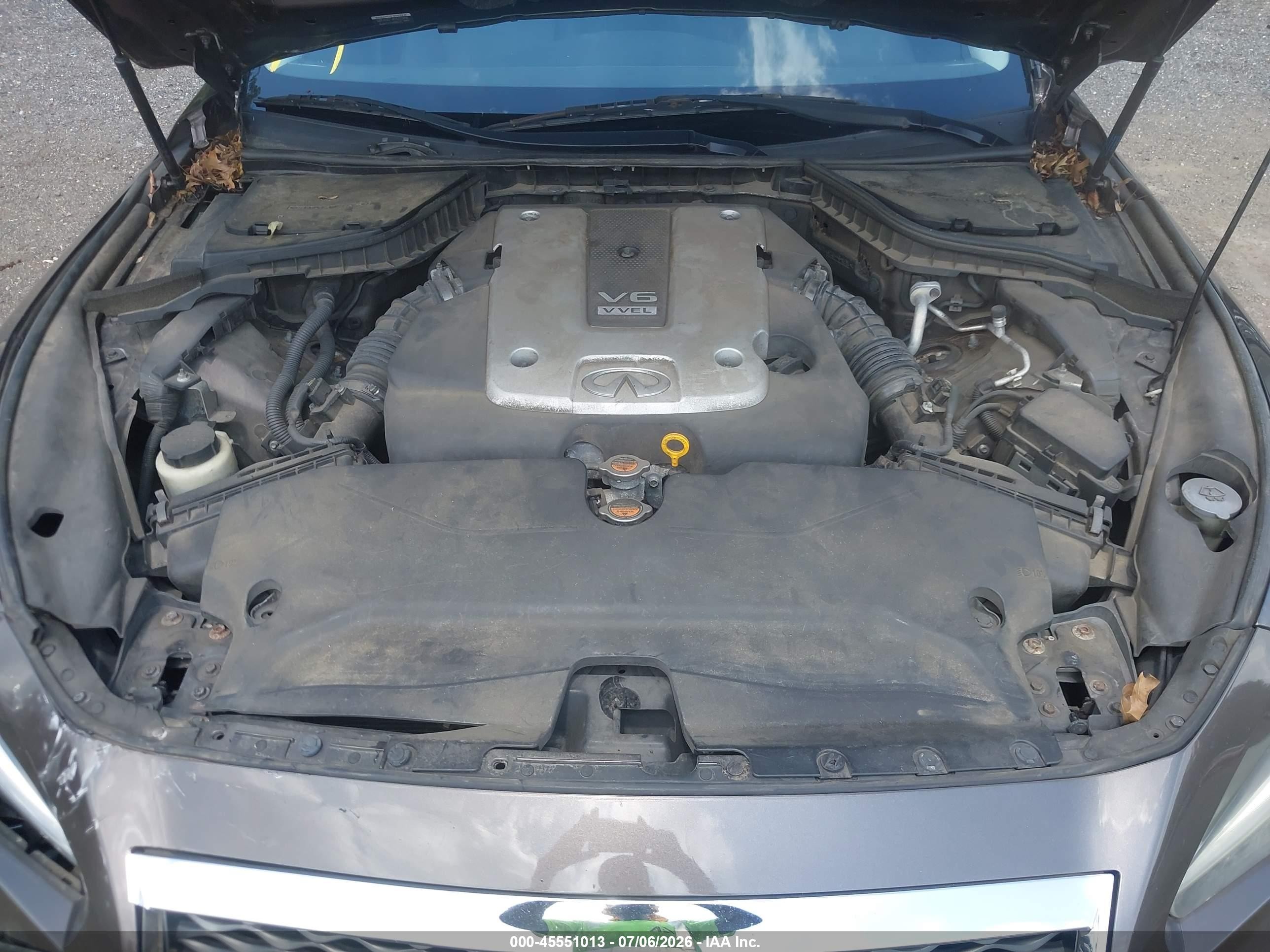 2014 Infiniti Q50 Premium Brown vin: JN1BV7AP8EM677735