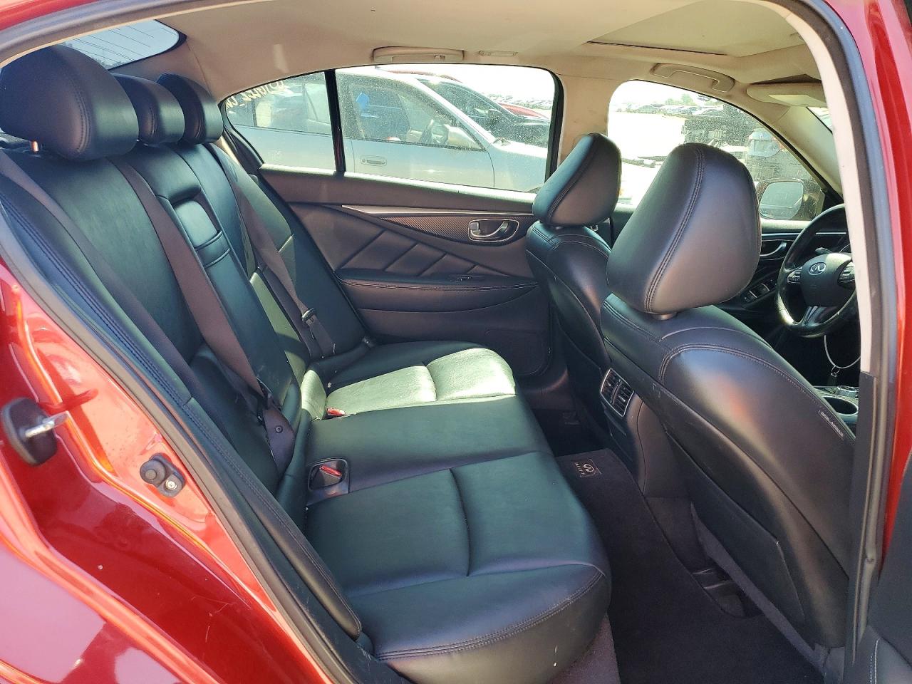 2014 Infiniti Q50 Premium Burgundy vin: JN1BV7AP8EM684149
