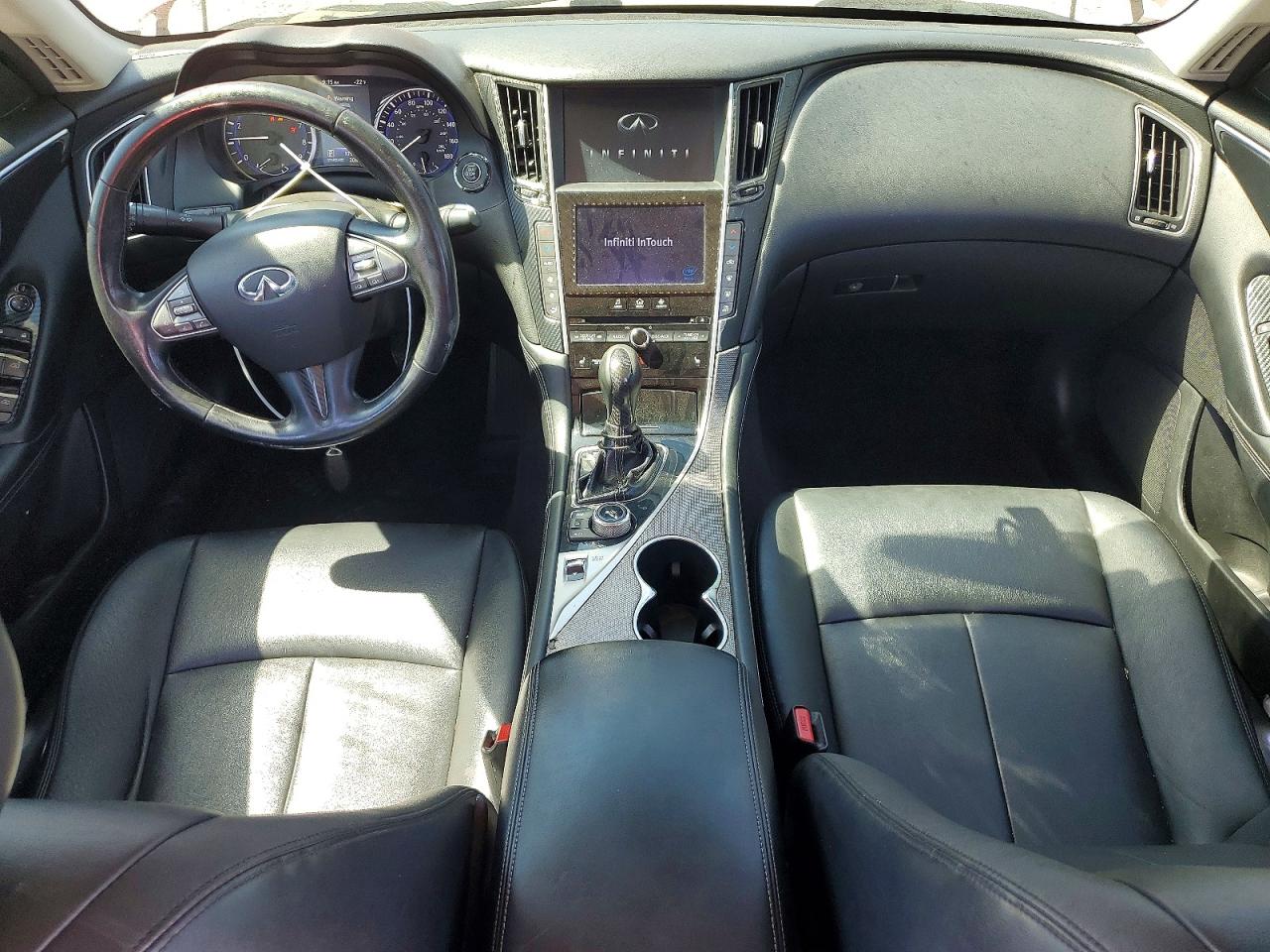 2014 Infiniti Q50 Premium Burgundy vin: JN1BV7AP8EM684149