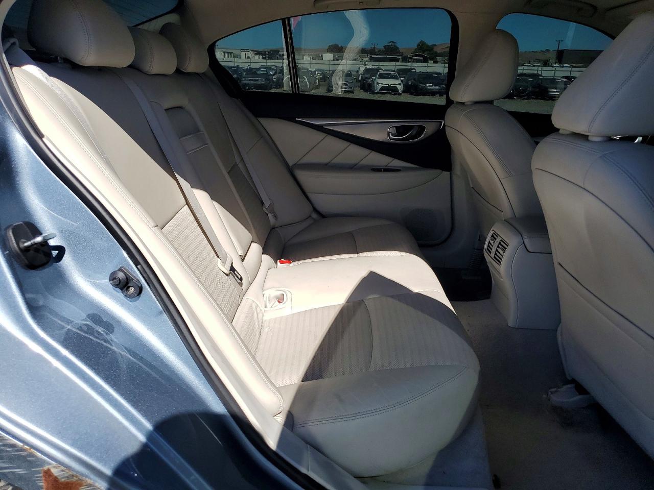 2014 Infiniti Q50 Sport Gray vin: JN1BV7AP8EM691831