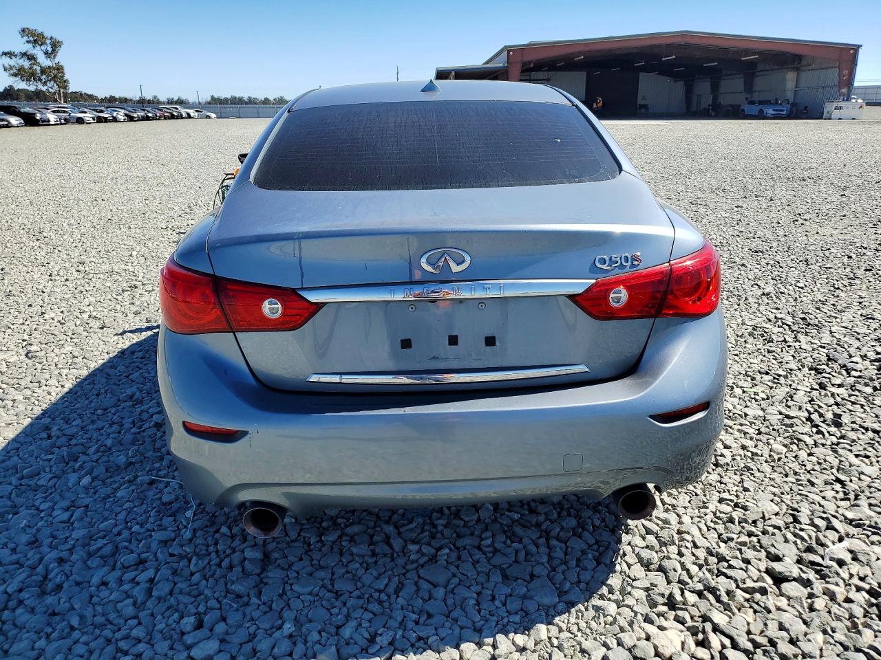 2014 Infiniti Q50 Sport Gray vin: JN1BV7AP8EM691831