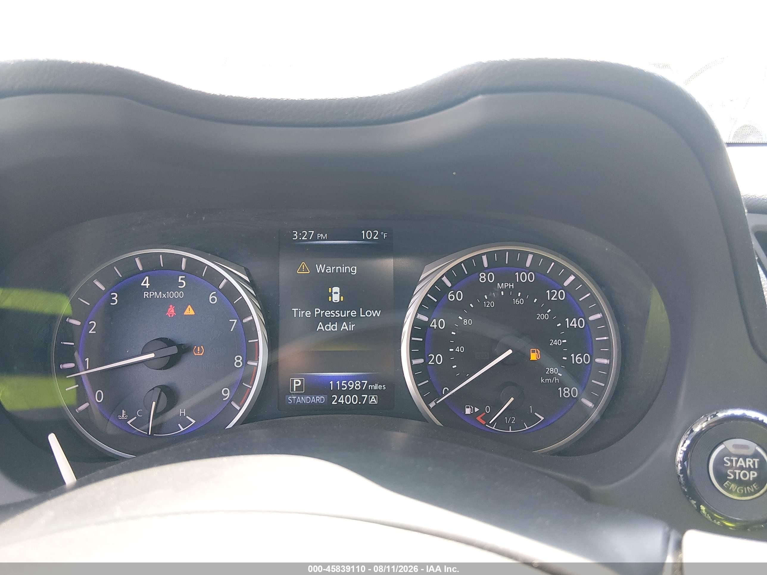 2015 Infiniti Q50   Gray vin: JN1BV7AP8FM330231