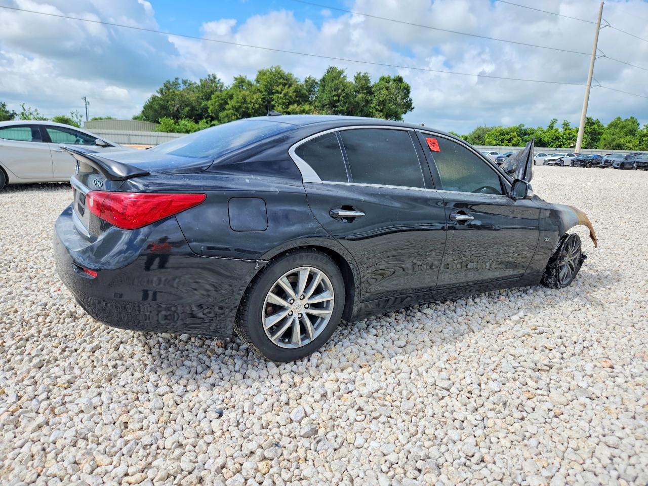 2015 Infiniti Q50 Premium Black vin: JN1BV7AP8FM335235