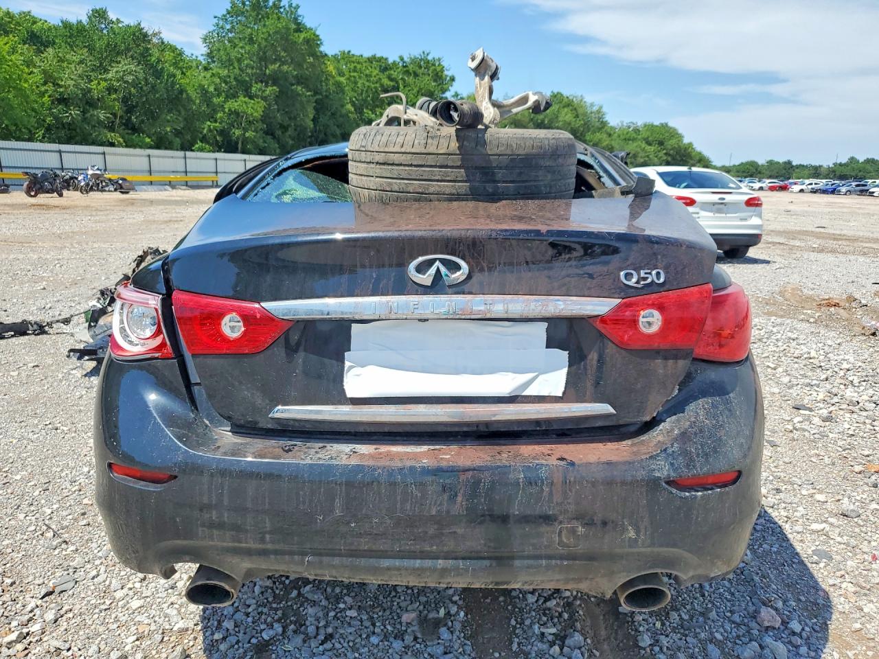 2015 Infiniti Q50 Premium Black vin: JN1BV7AP8FM338796
