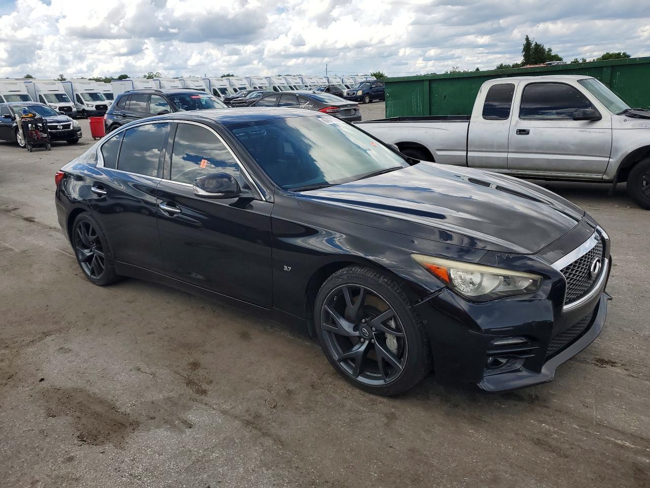 2015 Infiniti Q50 Sport Black vin: JN1BV7AP8FM339463