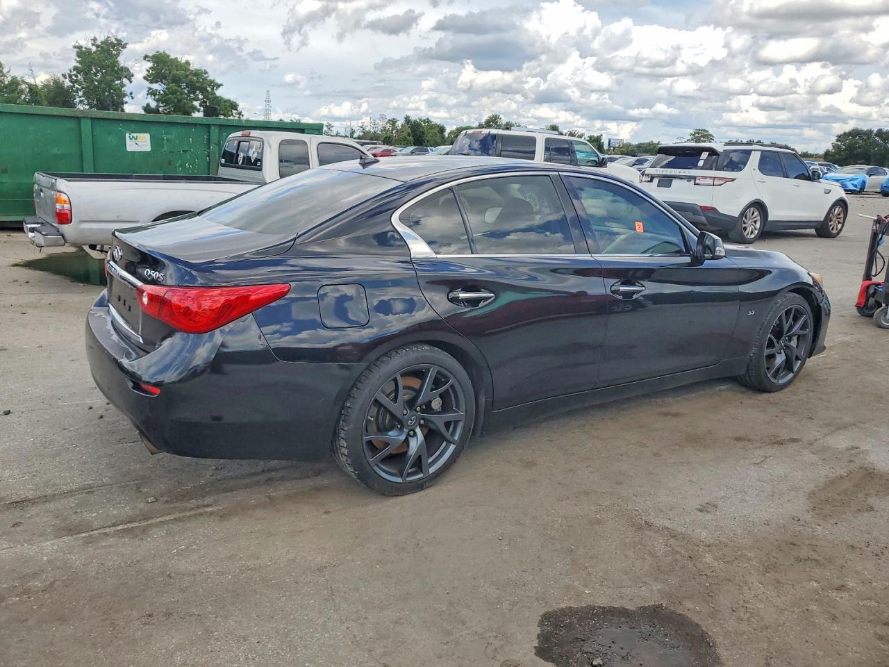 2015 Infiniti Q50 Sport Black vin: JN1BV7AP8FM339463