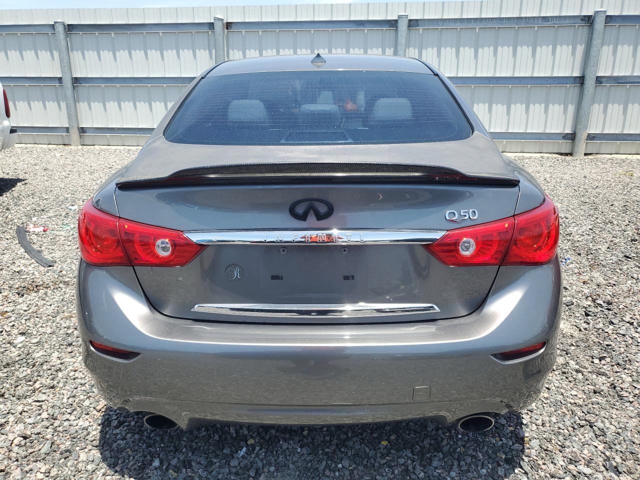 2015 Infiniti Q50 Base Серый vin: JN1BV7AP8FM339494