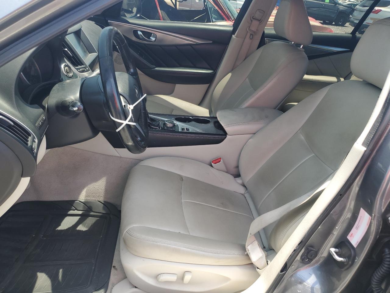 2015 Infiniti Q50 Base Серый vin: JN1BV7AP8FM339494