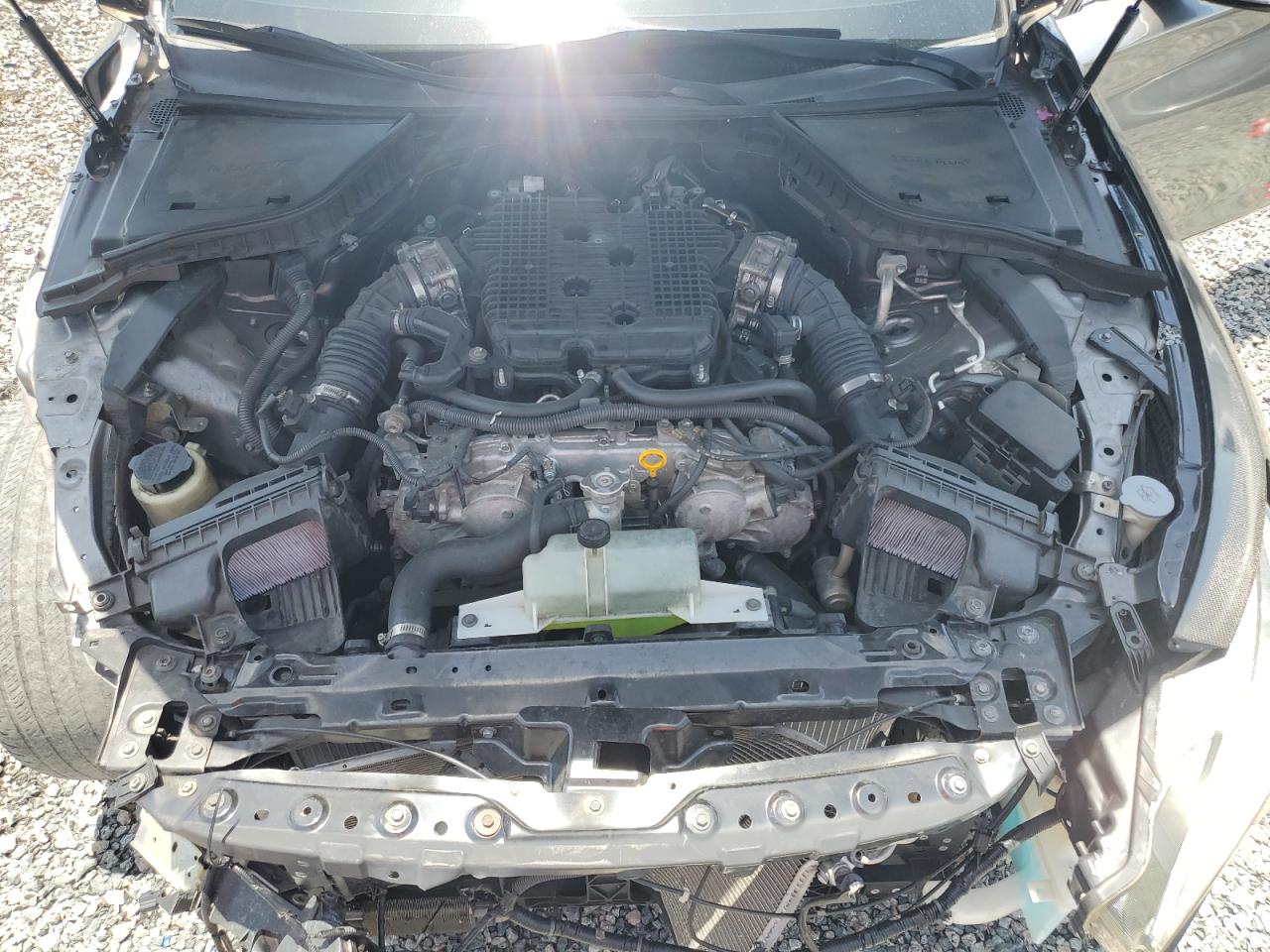 2015 Infiniti Q50 Base Серый vin: JN1BV7AP8FM339494