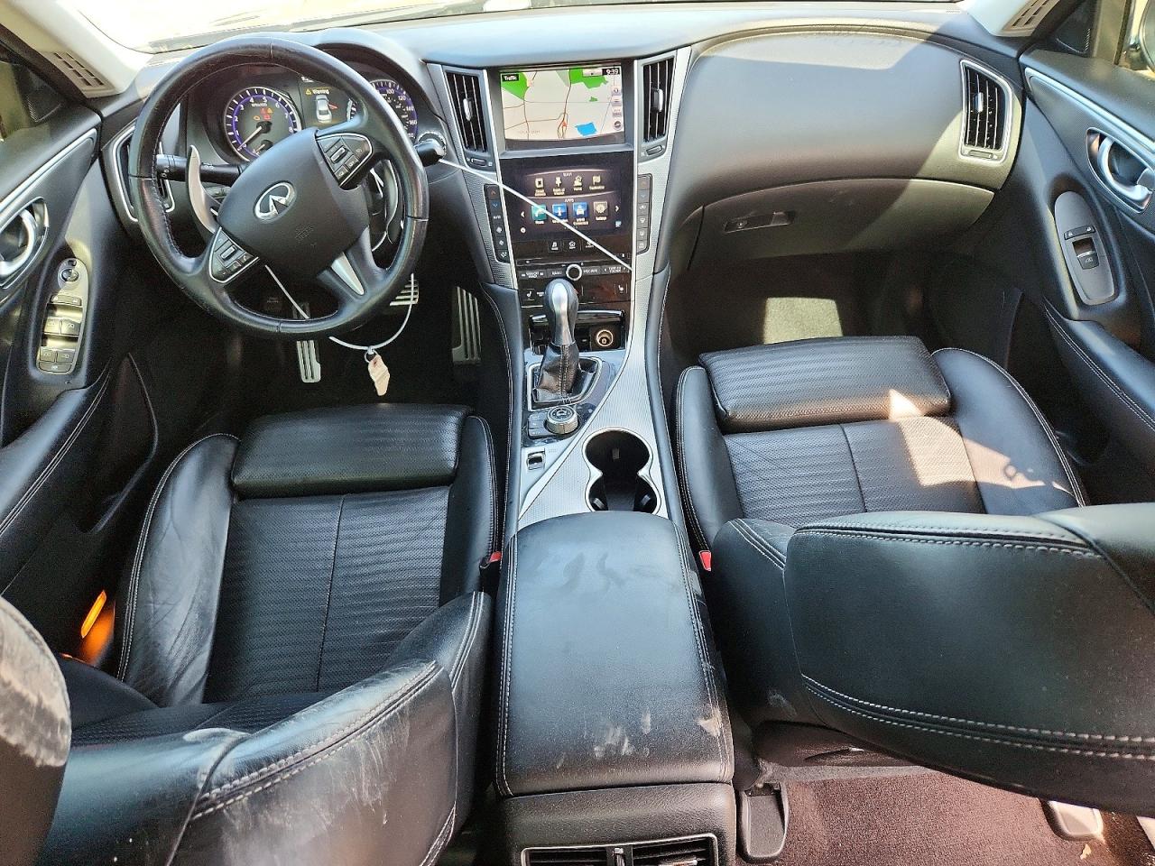 2015 Infiniti Q50 Sport Black vin: JN1BV7AP8FM353461